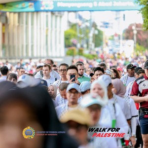 Race photo from WALK FOR PALESTINE
