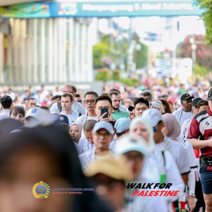 Race photo from WALK FOR PALESTINE