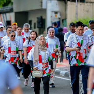 Race photo from WALK FOR PALESTINE