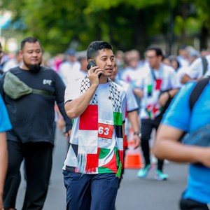 Race photo from WALK FOR PALESTINE