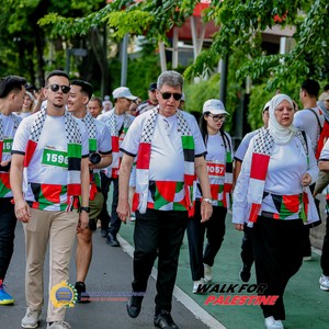 Race photo from WALK FOR PALESTINE