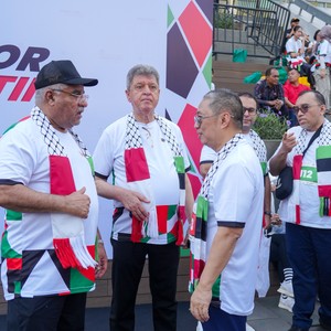 Race photo from WALK FOR PALESTINE