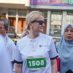 Race photo from WALK FOR PALESTINE