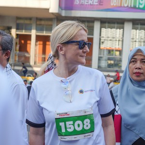 Race photo from WALK FOR PALESTINE