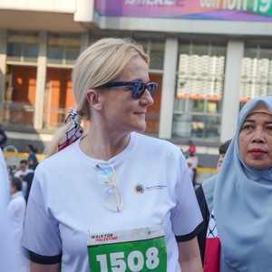 Race photo from WALK FOR PALESTINE
