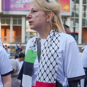 Race photo from WALK FOR PALESTINE