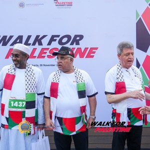 Race photo from WALK FOR PALESTINE