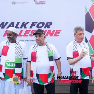 Race photo from WALK FOR PALESTINE