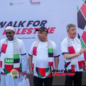 Race photo from WALK FOR PALESTINE