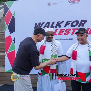 Race photo from WALK FOR PALESTINE