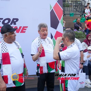 Race photo from WALK FOR PALESTINE