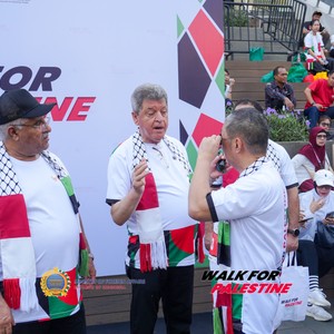 Race photo from WALK FOR PALESTINE