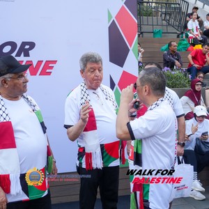 Race photo from WALK FOR PALESTINE