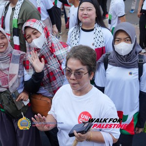Race photo from WALK FOR PALESTINE