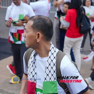 Race photo from WALK FOR PALESTINE