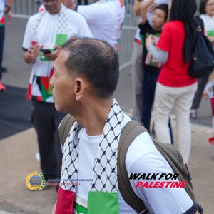 Race photo from WALK FOR PALESTINE