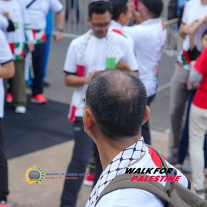 Race photo from WALK FOR PALESTINE