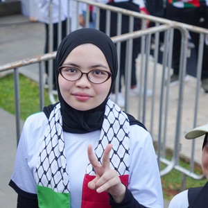 Race photo from WALK FOR PALESTINE