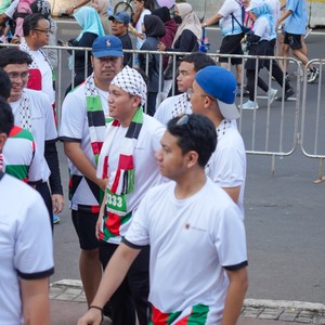 Race photo from WALK FOR PALESTINE