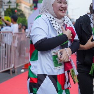 Race photo from WALK FOR PALESTINE