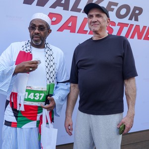 Race photo from WALK FOR PALESTINE