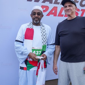 Race photo from WALK FOR PALESTINE