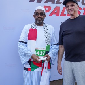 Race photo from WALK FOR PALESTINE