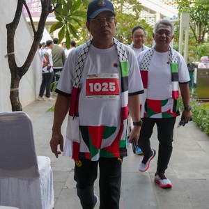 Race photo from WALK FOR PALESTINE