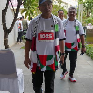 Race photo from WALK FOR PALESTINE