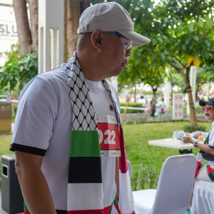 Race photo from WALK FOR PALESTINE