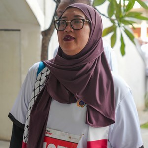Race photo from WALK FOR PALESTINE