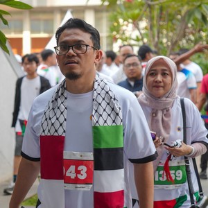 Race photo from WALK FOR PALESTINE