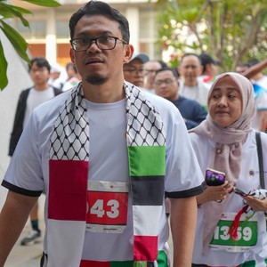 Race photo from WALK FOR PALESTINE