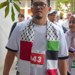 Race photo from WALK FOR PALESTINE