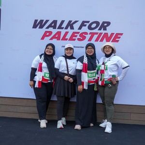 Race photo from WALK FOR PALESTINE