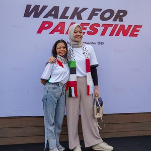 Race photo from WALK FOR PALESTINE