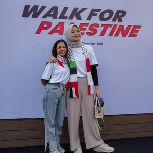 Race photo from WALK FOR PALESTINE