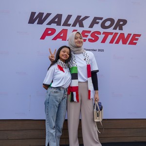 Race photo from WALK FOR PALESTINE