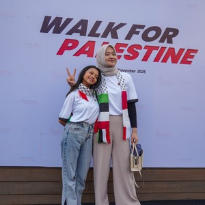 Race photo from WALK FOR PALESTINE