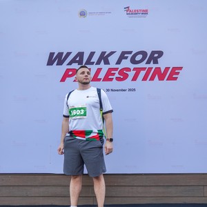 Race photo from WALK FOR PALESTINE
