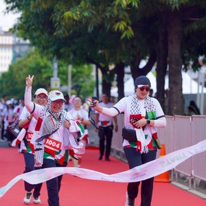 Race photo from WALK FOR PALESTINE