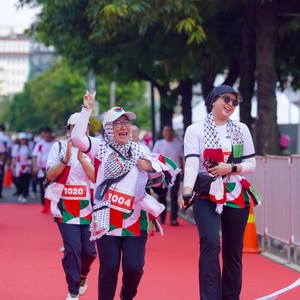Race photo from WALK FOR PALESTINE