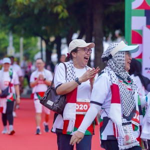 Race photo from WALK FOR PALESTINE