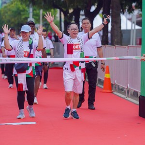 Race photo from WALK FOR PALESTINE
