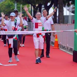 Race photo from WALK FOR PALESTINE