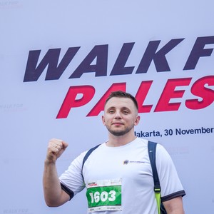 Race photo from WALK FOR PALESTINE