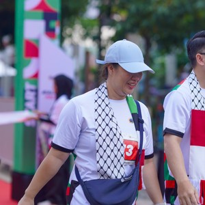 Race photo from WALK FOR PALESTINE