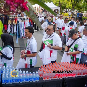 Race photo from WALK FOR PALESTINE