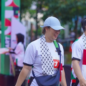 Race photo from WALK FOR PALESTINE