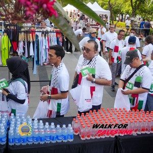 Race photo from WALK FOR PALESTINE
